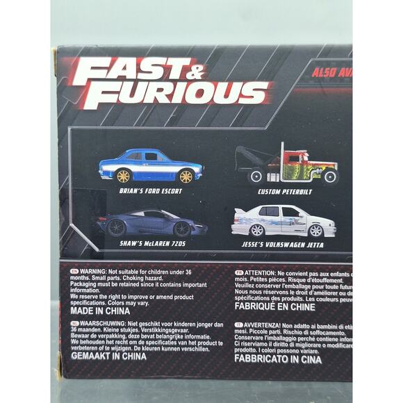Fast & Furious-Brian's Nissan Skyline GT In Blue. 1:24 Die Cast From Jada Toys. - Picture 6 of 13